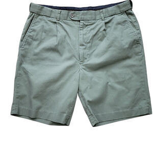 Peter Christian Men's Pleated Shorts Size 38 Inseam 10"